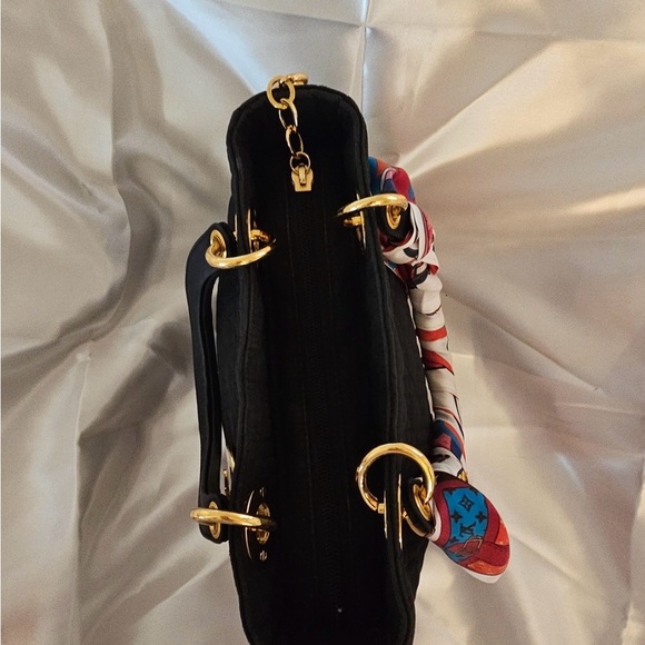 Christian Dior Authentic preloved CD Nylon Cannage Medium Lady Dior Bag - Picture 9 of 16